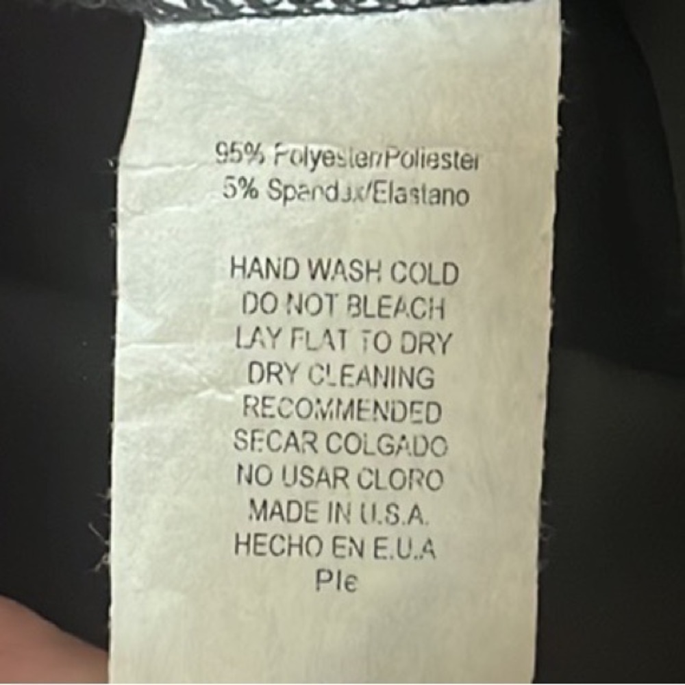 Forever 2Hearts Black Oversized Shirt Dress Pockets NWT Medium - Picture 5 of 5